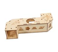 TOYANDONA pour Hamster Cage pour Hamster Cage pour Souris Rat Cachette pour Hamster Cage pour Souris Cochon d'Inde Tube Tunnels Cage pour Souris pour Animaux De Compagnie Souris Tubes