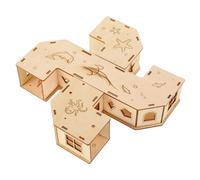 TOYANDONA pour Hamster Tunnel Labyrinthe pour Petits Animaux Tube et Sain Expérience de Jeu Éducatif pour Hamsters et Gérbils