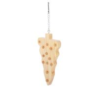 TOYANDONA pour Oiseaux à Mâcher Suspendu Forme Sapin et Réutilisable Éducatif pour Perroquets et Petits Oiseaux