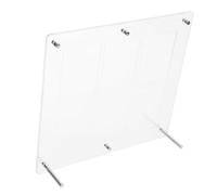 TOYANDONA Présentoir à Cartes à Collectionner en Acrylique Transparent Cadre Mural 6 Compartiments pour Cartes de Jeu 35-75Pt Étui de Rangement Résistant à la Poussière Vitrine D’Exposition