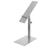 TOYANDONA Présentoir à Chaussures en Acier Inoxydable - Support surélevé en métal pour Talons Hauts, avec Angle et Hauteur réglables, pour Les vendeurs en Magasin - Vitrines élégantes pour