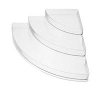 TOYANDONA Présentoir à Vernis à Ongles 3 Niveaux en Acrylique Transparent 36x26x10 Cm Support Réutilisable pour Rangement Bureau Salon