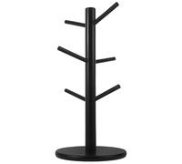 TOYANDONA Présentoir en Bois pour Marionnettes à Doigts Noir - Support de Rangement ’Exposition 1 Pièce, Hauteur 33 Cm, Anti-écrasement, pour Salle de Classe, École Maternelle et Usage