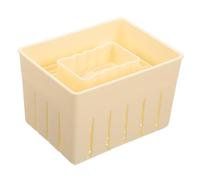 TOYANDONA Presse à Tofu Maison 1 Pièce 140x105x95mm Moule à Tofu la Cuisine en Plastique Robuste Léger et Facile à Nettoyer pour Fabrication et Pressage