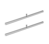 TOYANDONA Presse-Papiers en Métal Lot de 2 Poids Papier pour Calligraphie et Dessin, Surface Lisse, Coins Arrondis, Outils de Bureau pour Peinture, Usage Artistique et Culturel