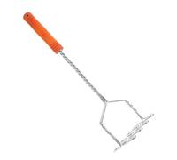 TOYANDONA Presse-purée Manuel en Acier Inoxydable Kaki 1 Pièce Presse-pommes de Terre la Cuisine Écrase-pommes de Terre Domestique Outil la Cuisine Polyvalent Patates Douces et Légumes