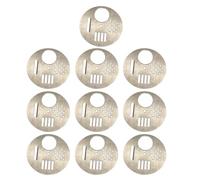 TOYANDONA Protecteur de ruche acier inoxydable lot de 10 portes d'entrée pour ruche abeille, outil apiculture pour apiculteurs, contrôle de en ruche