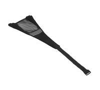 TOYANDONA Protection Anti-Transpiration Vélo 6.0 Bandeau Absorbant Noir avec Support Écran Tactile pour Home Trainer, Sangle de Guidon Ajustable et Filet Protecteur pour Cadre Vélo
