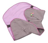 TOYANDONA Protection d'Épaule Anti-Déjections en Coton et Lin pour Perroquet, Châle Ajustable Confortable pour Entraînement et Soins d'oiseaux