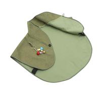 TOYANDONA Protection D'épaule Anti-Rayures pour Perroquet Vert en Coton-Lin Réutilisable, Châle à Épaules Confortable pour Dressage Et Protection des Bras, Accessoire pour Amateur d'oiseaux