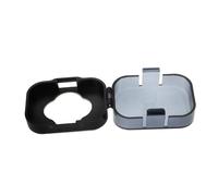 TOYANDONA Protection Serrure Porte Garçon Fille Noir Cache Verrouillage Anti-bloquage Abs Léger Sécurité Domicile Facile à Installer Protège Poignée Portes Chambre Garçon Fille