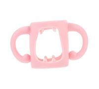 TOYANDONA Protection Silicone pour Bouteille Manchon Antichoc et Chaleur pour Protection Nursery Né Couleur Rose