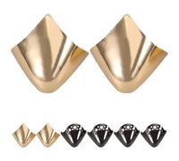 TOYANDONA Protège-Talons Accessoire Indispensable pour Chaussures Pointues en Métal 4 Paires , Protection Anti-Friction Adaptée aux Talons Hauts pour Sorties
