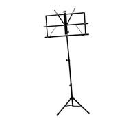 TOYANDONA Pupitre de Musique Télescopique Support Portable pour Partitions avec Pince Antidérapante Jusqu à Stable et Résistant