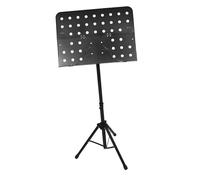 TOYANDONA Pupitre support de livre pour la lecture porte-musique pliant porte-musique de piano stand de support de livre de piano à fer et plastique Noir