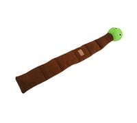 TOYANDONA Qui fuit pour Animaux de Compagnie Traiter Jouets Animal de Compagnie Friandises mâcher Dog Toys molaire pour Chien molaire grinçant à Tabac Polaire Brown