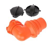 TOYANDONA Raccord Coudé pour Tuyau D'égout 90° pour Camping-Car Accessoire De Drainage Bouchon en PVC Sortie De Tuyau Conception Pivotante Et Robuste Système De Mise à Niveau Fiable