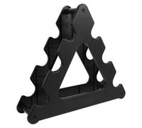 TOYANDONA Rack de Rangement pour Haltères Support de Musculation Durable pour Équipement de Gym à Organisateur Pratique pour Haltères et Kettlebells