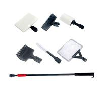 TOYANDONA Racloir pour Aquarium Grattoir Outil De Nettoyage Kit De Brosse Fournitures De Nettoyage Râteau à Gravier pour Entretien