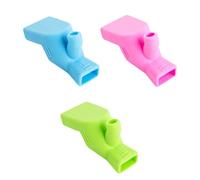 TOYANDONA Rallonge de Robinet en Silicone Facilite le Lavage des Mains Près du Robinet 3pcs pour Garçon et Filles et Tout-petits, Accessoire Portable pour Salle de Bain