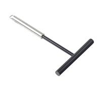 TOYANDONA Râteau à Crêpe Acier Inoxydable Ergonomique Étaleur de Pâte Cuisine pour Crêpes Pancakes et Omelettes Outil et Facile à Nettoyer pour Usage Domestique et Professionnel