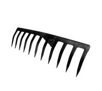 TOYANDONA Râteau à Gazon Agricole Râteau à Clous pour Jardinage Tête De Houe Outil De Creusement Et Ameublissement Sol Ramassage