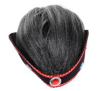 TOYANDONA Réaliste De Vieille Dame Pour Enfants De Grand-mère Grise Douce De Cheveux De Fête Idéale Pour L'école De Mascarade