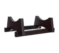 TOYANDONA Rehausseur de Distributeur Eau en Bois Marron, Socle Stable pour Fût de Vin 3 L, Support Facile à Monter, Base Antichute pour Barils, Usage Cuisine et Salle à Manger