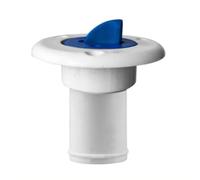 TOYANDONA Remplisseur de Deck avec Capuchon de Touche en Nylon Blanc | Résistance Maximale à Corrosion t Chaînes Incluses, Usage Pont ou Coffre, Finition Blanche