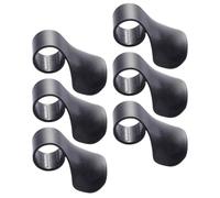 TOYANDONA Repose-accélérateurs Universels pour Moto, 6Pcs Palette Antidérapante en ABS avec Réglage d'angle, Accessoires pour Guidon, Conduite Longue Distance et Assistance à l'accélérateur