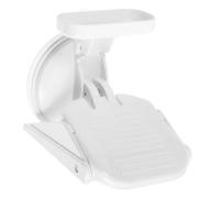 TOYANDONA Repose-pieds Ventouse en Abs et Acier Inoxydable, Design Ergonomique Portable pour Raser les Jambes en Toute Sécurité