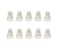 TOYANDONA Ressorts de Serrage Rapide Vélo en Acier Inoxydable 10 Pcs, Ressorts de Brochette pour Moyeu, Accessoires de Remplacement pour Roues de VTT, Compatibles Déblocage Rapide, Usage