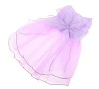 TOYANDONA Robe De Mariée pour Animaux De Compagnie Costume De Mariage De Chien Vêtements De Chien Robe pour Animaux De Compagnie Tutu Violet Chiffon