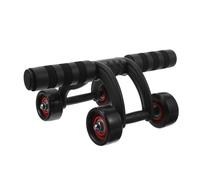 TOYANDONA Roue Abdominale Dérapante avec Poignée Mousse pour Entraînement Musculaire Homme Fitness à Support Jusquà Appareil Sportif Abdominaux et Jambes