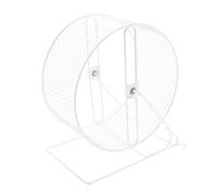 TOYANDONA Roue d'exercice Silencieuse en Fer Blanc pour Hamster et Souris, pour Petits Animaux Fonctionnement Silencieux et Entretien Facile