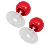 TOYANDONA Rouge Poignée de Meuble 2 Pièces en Plastique