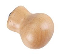 TOYANDONA Rouleau de Massage Facial en Jade Rose et Bois de Hêtre Outil de Beauté pour Peau du Visage Massage Anti-Poches Yeux Détente du Cou Muscles Roll-On Visage Naturel