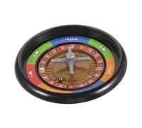 TOYANDONA Roulette De Table Roue De Jeu De Poker De Fête Jeu De Table Russe De Roulette De Rotation De Poker Russe Te De ER Plastique Adulte Décorer Parent-Enfant