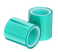 TOYANDONA Ruban Adhésif Résine Époxy 2 Pcs 5 M Vert Résistant Haute Température sans Trace pour Bricolage Arts et Artisanat Finition Précise Projets DIY