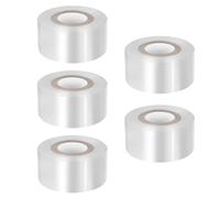 TOYANDONA Ruban De Greffage De Jardin 30 Mm x 120 m pour Pépinière Et Arbres Fruitiers Film De Fleuristerie Extensible Auto-adhésif PE Lot De 5 Rouleaux Barrière Anti-humidité