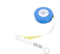 TOYANDONA Ruban de Mesure pour Bovins 2,5m en Acrylique Bleu | Mesure Précise Main, Graduations Nettes et Flexibles, pour Porcs, Grands Chiens, Étables et Marchés Style Aléatoire