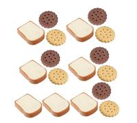 TOYANDONA S Gommes Fantaisies Forme de Biscuits Mie Gomme Rigolote pour Récompenses Scolaires Décoratives et Durables Cadeau Original pour Maîtresse et Élèves