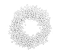 TOYANDONA Sable Sensoriel Plastique Décoratif pour Garçon Fille Granulés Blancs Intérieur Créatif pour Bac à Sable et Activités Manuelles