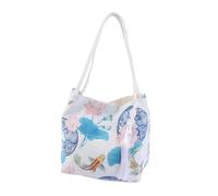 TOYANDONA Sac Bandoulière Femme Mini Carré Motif Poisson Doré Style Ancien Chinois Pochette Légère Compacte avec Fermeture Magnétique pour Sorties et Voyages