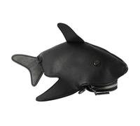 TOYANDONA Sac Bandoulière Femme Requin PU Design Zippé Protecteur Petit Sac Adorable et Pratique pour Sorties Style Animalier Confortable et Doux Au Toucher