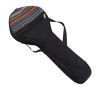 TOYANDONA Sac Banjo Cordes Rembourré Ethnique Noir Multi-usage pour Banjo avec Rangement Partition