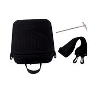 TOYANDONA Sac de Rangement Kalimba Robuste avec Bandoulière Ajustable Pochette Portable pour Piano à Protection Noir