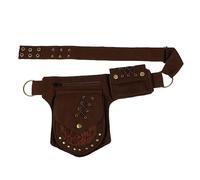 TOYANDONA Sacoche à Vintage pour Smartphone Pochette Ceinture Multifonction pour Hommes pour Randonnée Camping Activités Plein Air