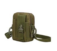 TOYANDONA Sacoche de Ceinture Multifonction pour Téléphone Accessoires Extérieurs Ajustable et Compatible Molle Poche de Rangement Pratique pour Chasse Vert