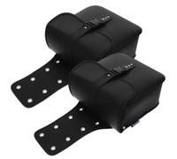 TOYANDONA Sacoche Latérale Moto Imperméable Mini Sacoche de Selle pour Électrique Moto Décoration Pratique et Lot de Noir